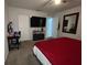 Inviting main bedroom with neutral walls, carpet flooring, and a spacious closet at 113 Las Brisas Way, Kissimmee, FL 34743