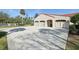 Spacious three-car garage with a large driveway and well-maintained landscaping providing ample parking at 1211 Aquila Loop, Kissimmee, FL 34747