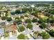 Bird's eye view of the neighborhood, highlighting the property's location within the community at 3741 Crossing Creek Blvd, St Cloud, FL 34772