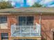 Close up view of a balcony with access to the unit's interior at 562 Flemming Way # 200, Maitland, FL 32751