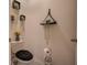 Cozy half bathroom with decorative wall hangings, perfect for guests at 1031 August Sky Dr, Deltona, FL 32738