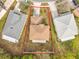 Aerial view showcasing the property lines and neighborhood surroundings at 10409 Laxton St, Orlando, FL 32824