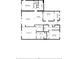 Detailed floor plan showcasing the layout of the home at 1221 Olmstead Blvd # 214, Celebration, FL 34747