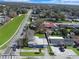 An aerial perspective displays the layout and surroundings of the residential area at 1921 N Forsyth Rd, Orlando, FL 32807