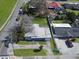 Aerial view of the residential neighborhood showing streets, homes, and landscaping at 1921 N Forsyth Rd, Orlando, FL 32807