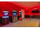 Entertainment awaits in this game room with classic arcade games, a foosball table, and a TV at 2471 Dubai St, Kissimmee, FL 34747