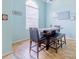 Dining area features natural light and a functional breakfast nook table at 4119 Maidu Ct, St Cloud, FL 34772