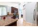 Inviting kitchen area with stainless steel appliances and great counter space at 4119 Maidu Ct, St Cloud, FL 34772