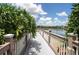 Scenic wooden dock overlooking the lake at 991 Lake Berkley Dr, Kissimmee, FL 34746