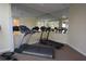 Fitness center featuring treadmills and modern exercise equipment, promoting a healthy and active lifestyle at 991 Lake Berkley Dr, Kissimmee, FL 34746