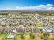 High angle aerial view of a residential community with lush landscaping, lakes, and well-maintained homes at 15147 Driftwood Bend St, Winter Garden, FL 34787