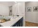 Modern bathroom featuring granite countertops and contemporary decor at 1873 Flora Pass Pl, Kissimmee, FL 34747