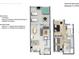 Detailed two-story floor plan showing bedrooms, kitchen, bathrooms and spacious living areas at 2634 Corvette Ln, Kissimmee, FL 34746