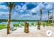 Relaxing beach lounge with lake view at 4768 Kings Castle Cir, Kissimmee, FL 34746