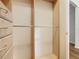 Organized closet with shelves and a closet rod at 100 Ventana Dr, Kissimmee, FL 34759