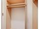 Organized closet with shelves and a closet rod at 100 Ventana Dr, Kissimmee, FL 34759