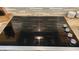 Sleek electric cooktop integrated into a granite countertop, with stylish knobs and a modern backsplash at 16150 Parkwyn St, Winter Garden, FL 34787