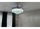 A modern chandelier with a ceiling fan in a bedroom at 168 Bradwick Cir, Debary, FL 32713