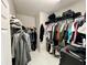 Spacious walk-in closet featuring ample storage and custom shelving for organized clothing and accessories at 168 Bradwick Cir, Debary, FL 32713