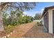 Spacious backyard featuring a wooded buffer zone, providing natural privacy at 19331 Briercrest Trl, Orlando, FL 32833