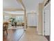 Inviting view of living room featuring hardwood floors, natural light, and comfortable seating at 19331 Briercrest Trl, Orlando, FL 32833