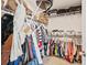 Walk-in closet with ample storage and organization features at 2800 Cello Ln, Kissimmee, FL 34741