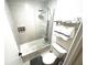 Modern bathroom with tub-shower, sleek shower head, and convenient towel rack at 5245 W Irlo Bronson Memorial Hwy # 192, Kissimmee, FL 34746
