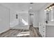 Modern bathroom with a spacious walk-in shower, vanity with updated hardware, and a bright aesthetic at 104 Wild Plum Ln, Longwood, FL 32779