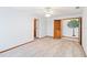 Spacious bedroom featuring wall-to-wall carpeting, wood baseboards, a ceiling fan and a double door closet at 3619 Willow Lake Ct, St Cloud, FL 34769