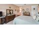 Comfortable bedroom with tiled floors and neutral wall color at 4311 Via Cavour Ct, Kissimmee, FL 34759