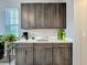 Close-up of the beautifully-appointed kitchenette area in the main bedroom at 7641 Modica St, Clermont, FL 34714