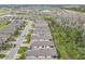 Aerial view of a residential area with lush greenery at 806 Via Como St, Poinciana, FL 34759