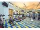 Well-equipped gym features treadmills, exercise bikes, and a variety of fitness equipment at 1646 Moon Valley Dr, Davenport, FL 33896
