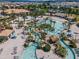 Inviting aerial view of resort-style pool and amenities at 1646 Moon Valley Dr, Davenport, FL 33896