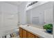 A full bathroom with a tub and shower combination, vanity, and plenty of space at 217 Sand Ridge Dr, Davenport, FL 33896