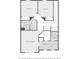 View the layout of the home's second floor in this floor plan at 4925 Poolside, St Cloud, FL 34769
