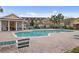 Enjoy the community pool with ample seating at this property at 4925 Poolside, St Cloud, FL 34769