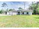 A charming home with well-maintained landscaping, freshly cut grass, and a two-car garage at 2033 10Th Ave, Deland, FL 32724