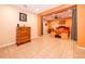 Spacious bedroom features a bed frame, dresser, and ample floor space at 2864 Lafayette Trace Dr, St Cloud, FL 34772