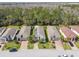 Aerial view of a well maintained property with lush landscaping at 309 Vestrella Dr, Poinciana, FL 34759