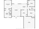 Home floor plan showing layout of bedrooms, bathrooms, Gathering room, and garage at 4222 Gold Rush Ln, St Cloud, FL 34772