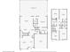 Detailed floor plan showcasing layout of bedrooms, bathrooms, kitchen, and living areas at 509 Cadiz Loop, Davenport, FL 33837