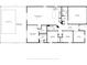 Detailed floor plan showcasing layout of home and outdoor swimming pool at 5457 Animosh Ct, Polk City, FL 33868