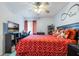 Bright bedroom featuring natural light, a comfortable bed and convenient TV at 6 Escondido Cir # 58, Altamonte Springs, FL 32701