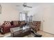 Cozy living room with a comfortable sofa and plenty of natural light at 6 Escondido Cir # 58, Altamonte Springs, FL 32701