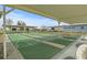 View of the covered community shuffleboard courts on a sunny day at 6475 Peppertree Ne Path, Winter Haven, FL 33881