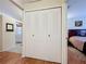 Hallway with closet leading to kitchen and bedroom at 734 Olympic Cir # 30, Ocoee, FL 34761