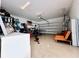 Functional garage space offering storage and room for a vehicle at 8628 Dufferin Ln, Orlando, FL 32832