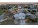 Birds eye view of home with nearby waterfront in established residential neighborhood at 2061 S Peninsula Dr, Daytona Beach, FL 32118