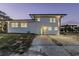 Beautiful home with a backyard featuring a large, well-lit patio area at 2061 S Peninsula Dr, Daytona Beach, FL 32118